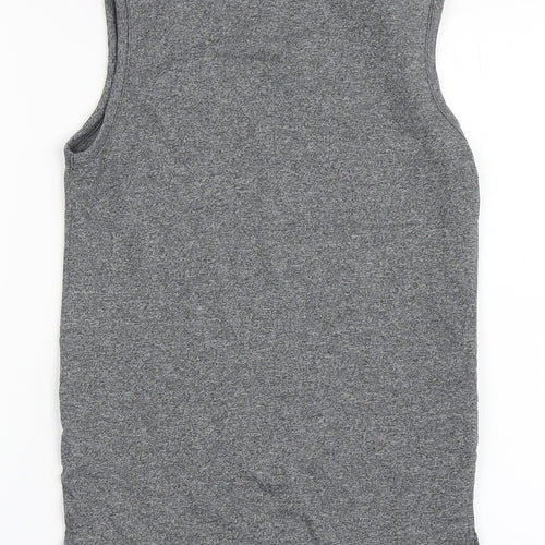 Primark Boys Grey  Polyester Basic Tank Size 9-10 Years Round Neck Pullover - NYC