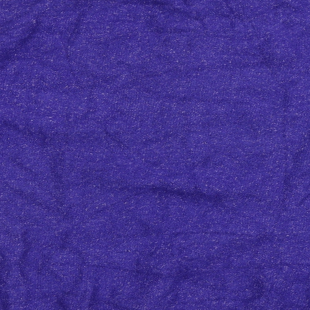 Primark Womens Purple High Neck  Acrylic Pullover Jumper Size S
