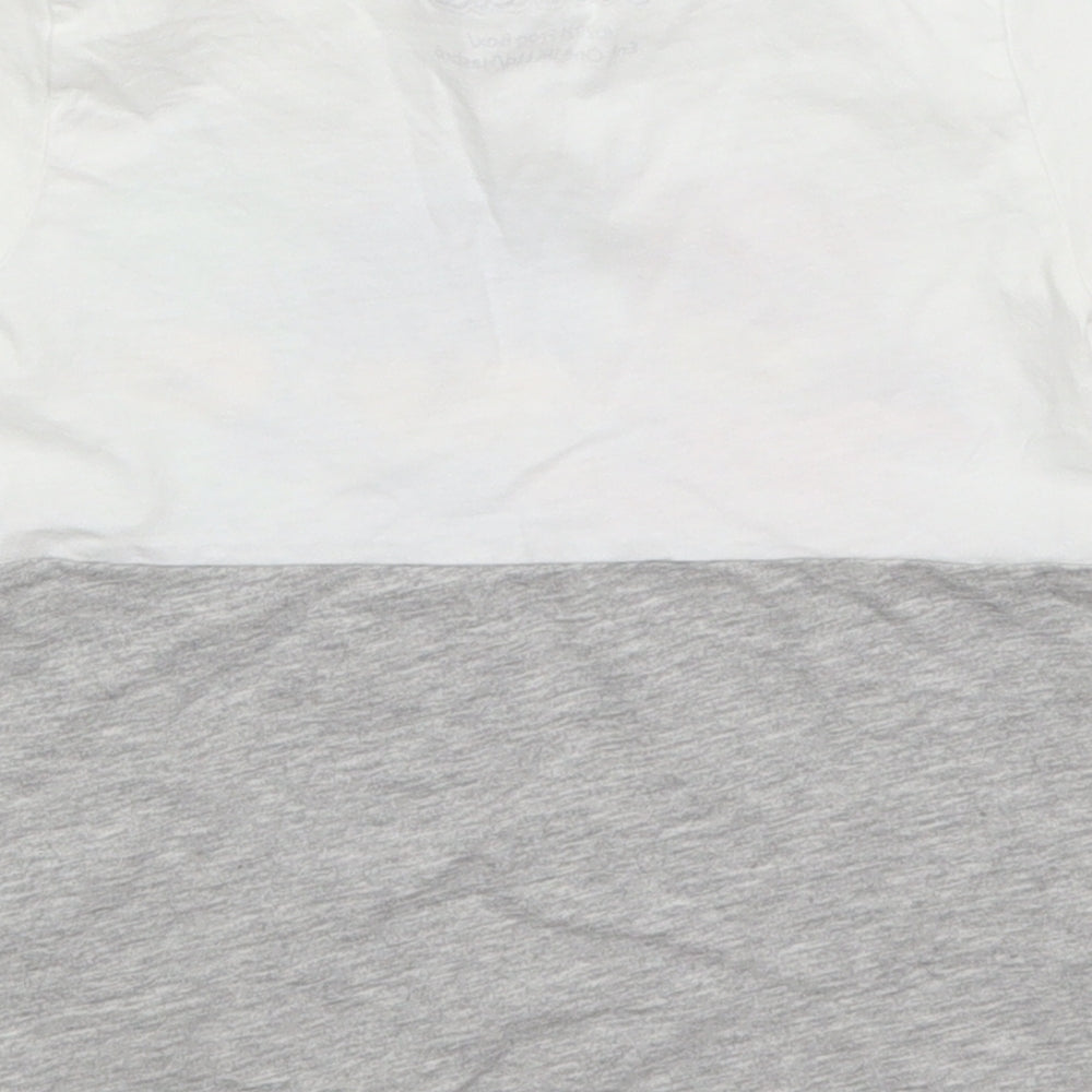 NEXT Boys Grey Colourblock Cotton Cami Pyjama Top Size 18-24 Months  Pullover - Pjmasks