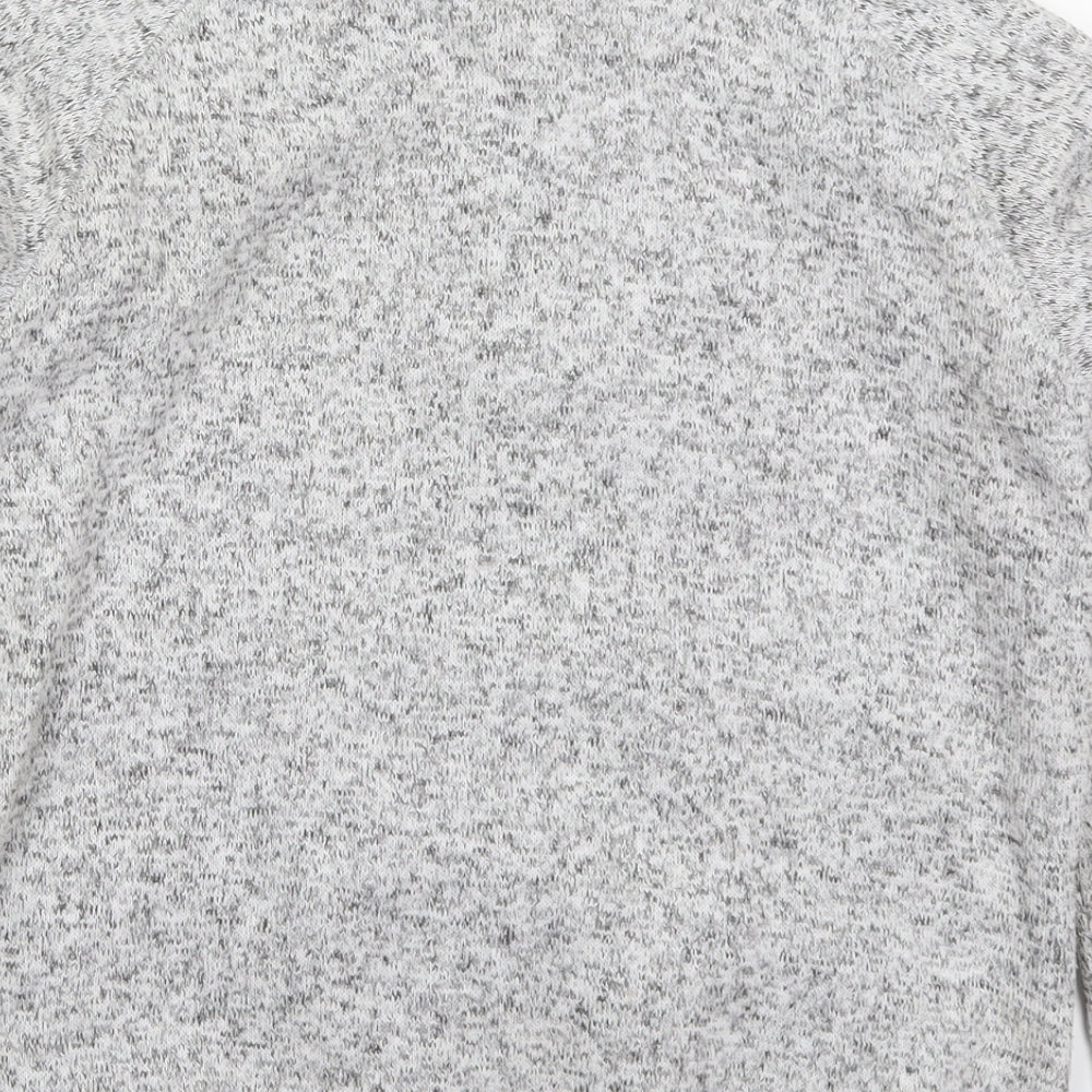 Trespass Boys Grey  Polyester Full Zip Sweatshirt Size 11-12 Years