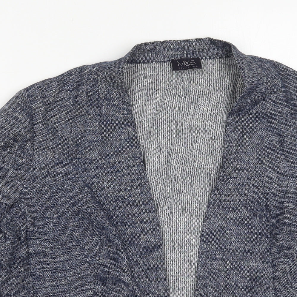 Marks and Spencer Womens Blue   Jacket  Size 14