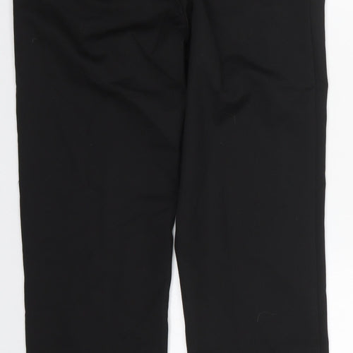 Studio Boys Black  Polyester Dress Pants Trousers Size 11-12 Years  Regular