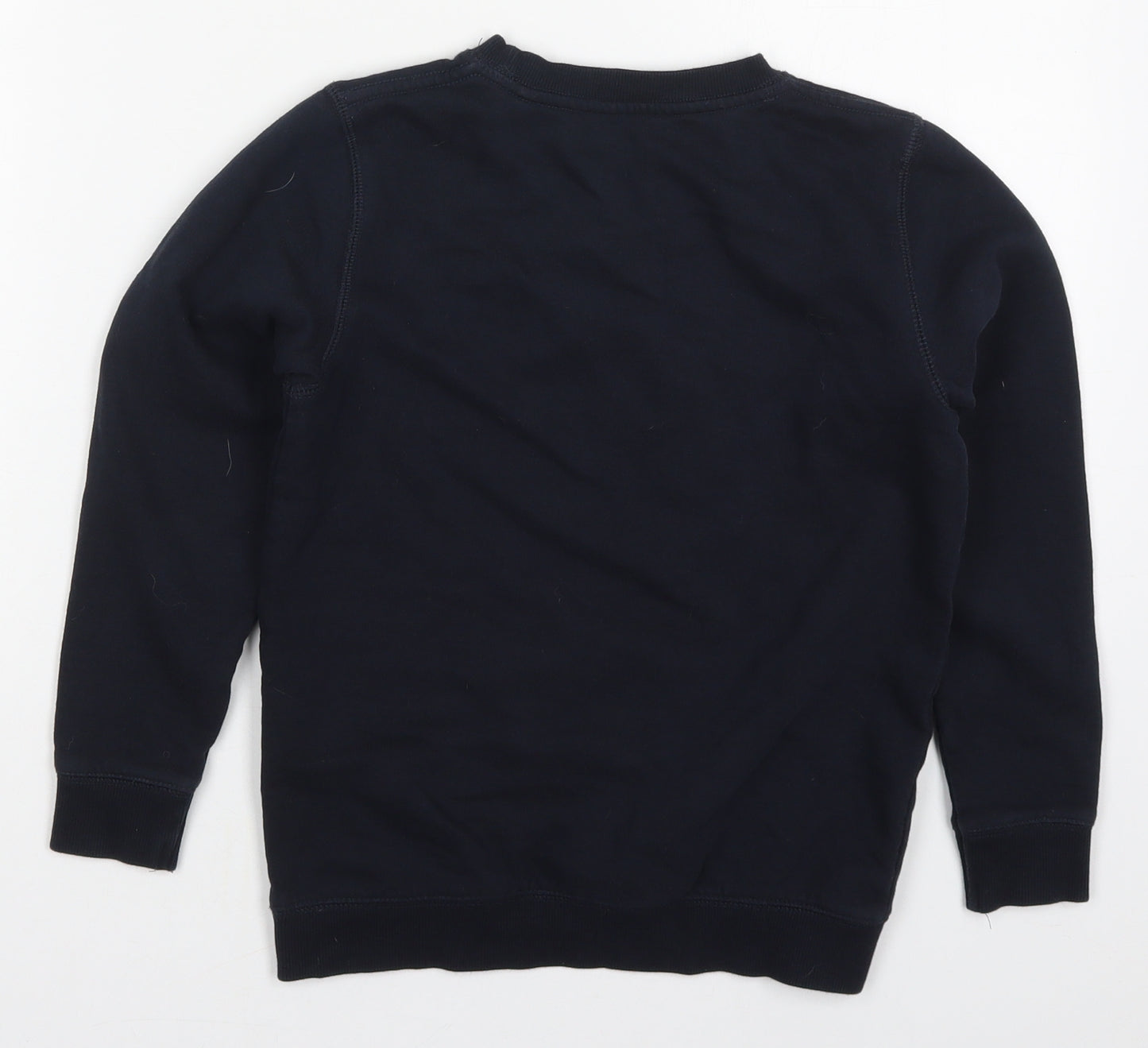 Lily & Dan Boys Blue  Polyester Pullover Sweatshirt Size 9-10 Years  Pullover
