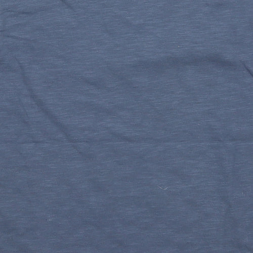 NEXT Boys Blue  Cotton Basic T-Shirt Size 5 Years V-Neck Pullover