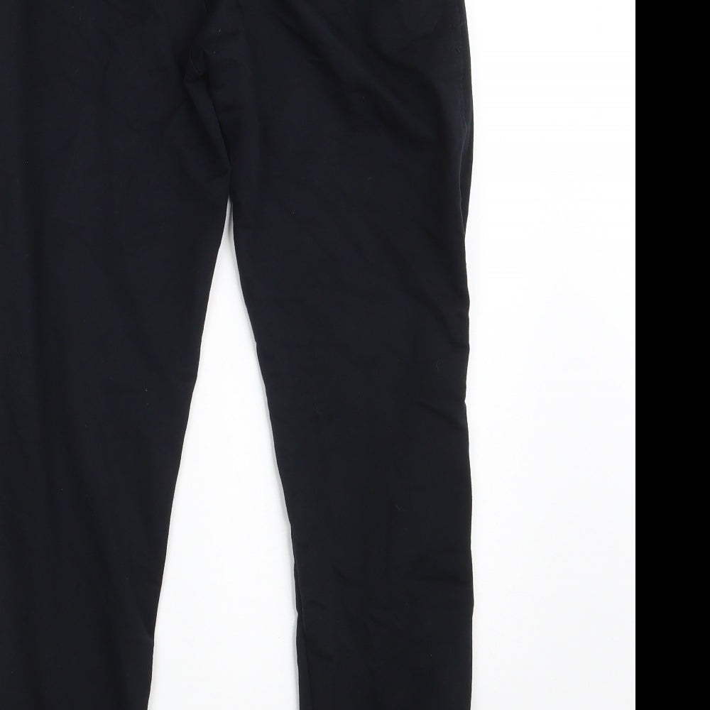 TikTok Girls Black  Cotton Jogger Trousers Size 13-14 Years L25 in Regular  - TikTok