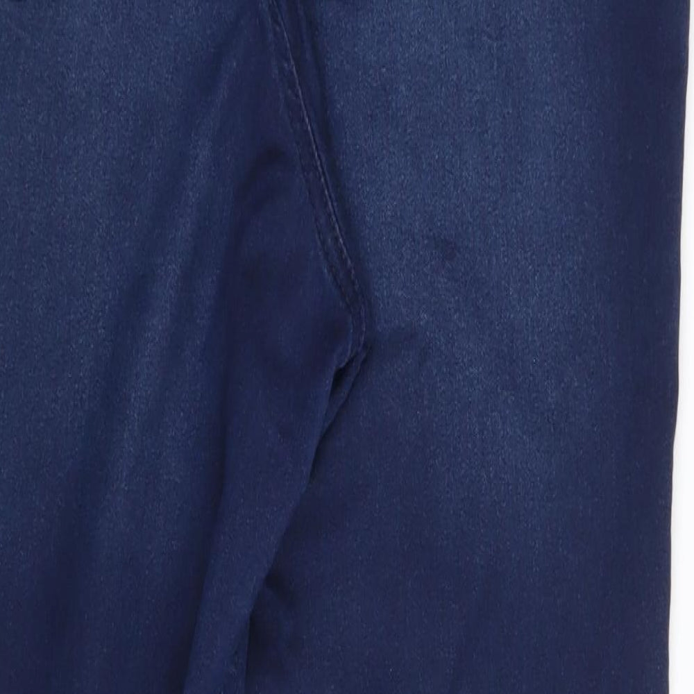 F&F Womens Blue  Cotton Jegging Jeans Size 14 L29 in Slim