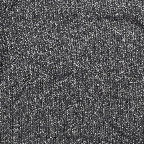 Marks and Spencer Womens Black  Polyester Pullover Sweatshirt Size 14