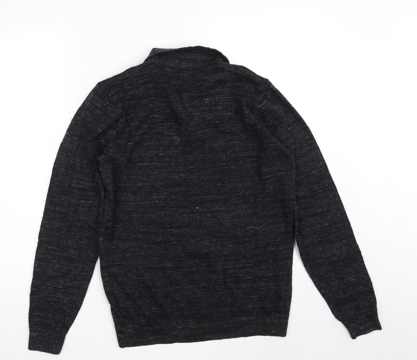 NEXT Mens Black  Cotton Pullover Sweatshirt Size M