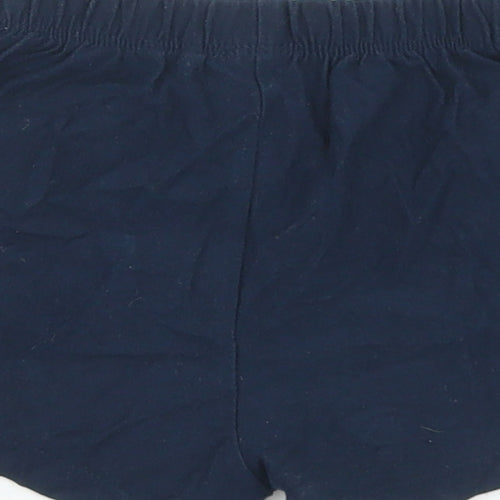 NEXT Girls Blue  Cotton Cropped Trousers Size 12-18 Months