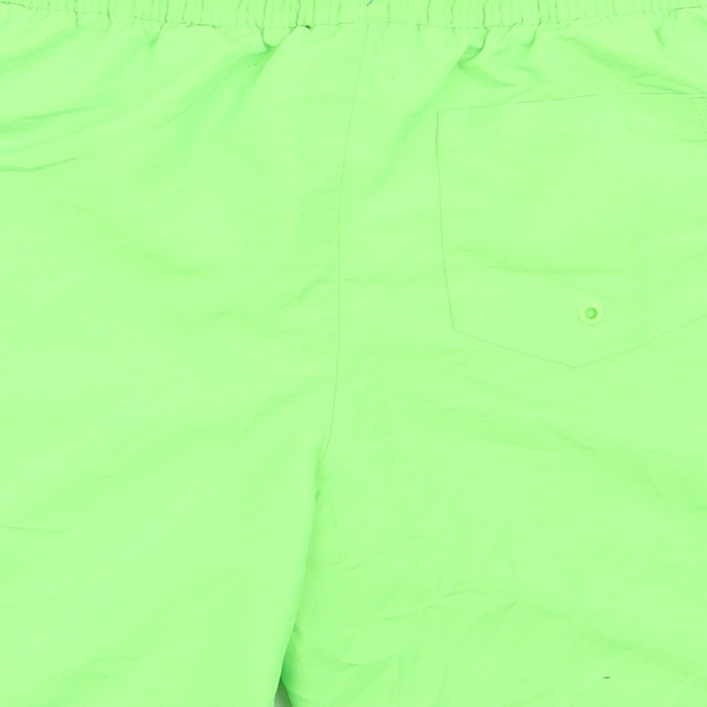 F&F Boys Green  Polyester Utility Shorts Size 12-13 Years  Regular Drawstring
