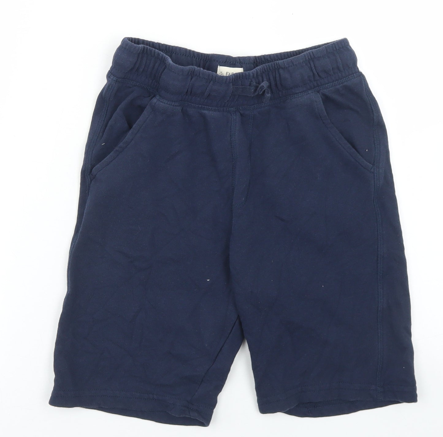 F&F Boys Blue  Cotton Sweat Shorts Size 11-12 Years  Regular