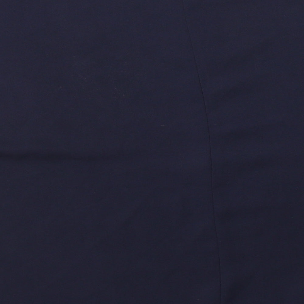 Dunnes Stores Womens Blue  Polyester Camisole Blouse Size 10 Round Neck