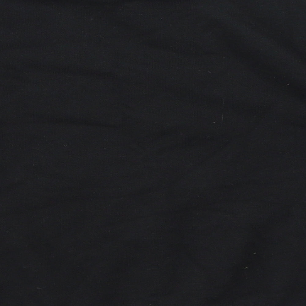 adidas Boys Black  Cotton Pullover Sweatshirt Size 3-4 Years  Pullover - Unisex