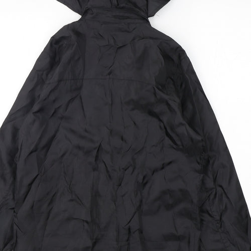 Everlast Boys Black   Windbreaker Jacket Size 13 Years  Zip