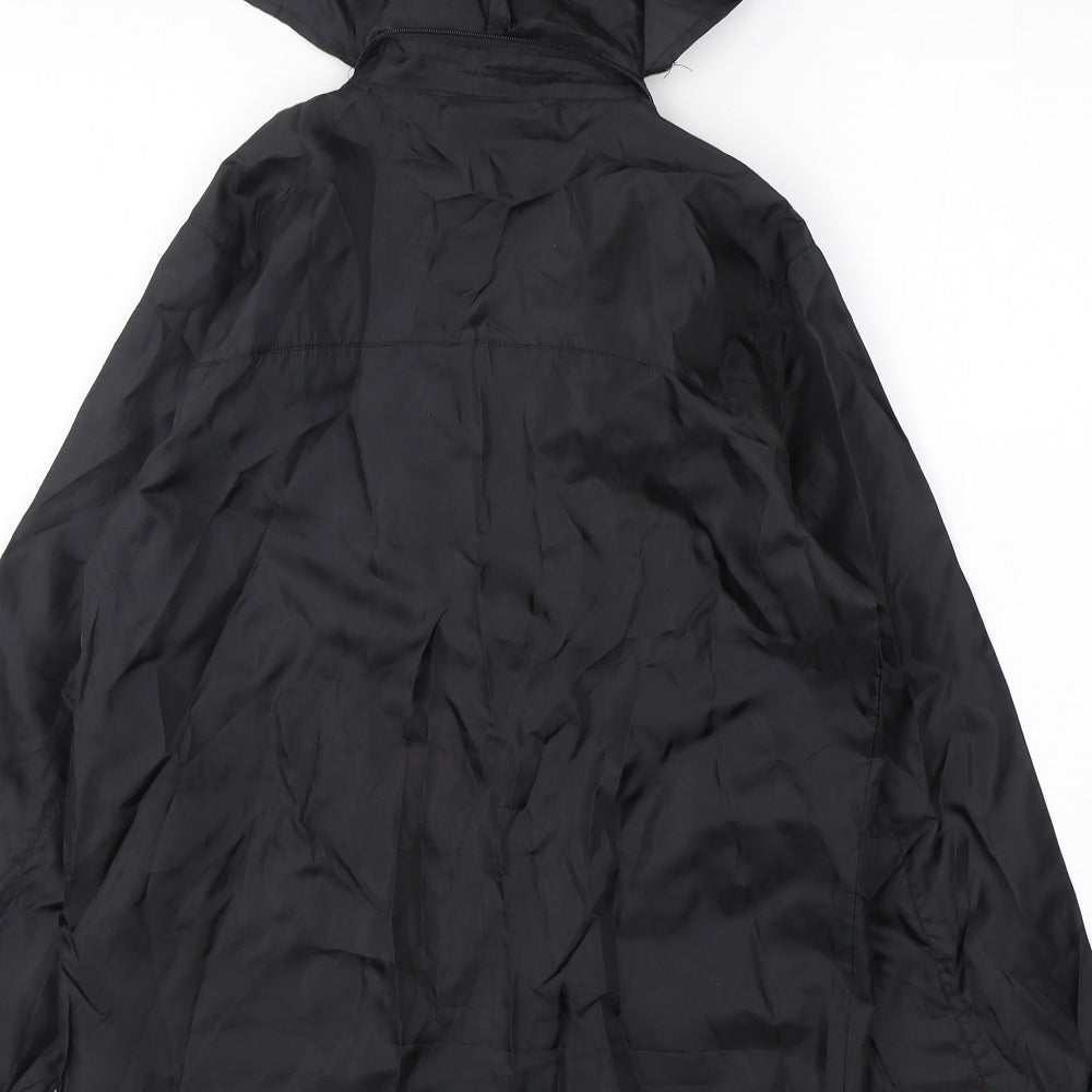 Everlast Boys Black   Windbreaker Jacket Size 13 Years  Zip