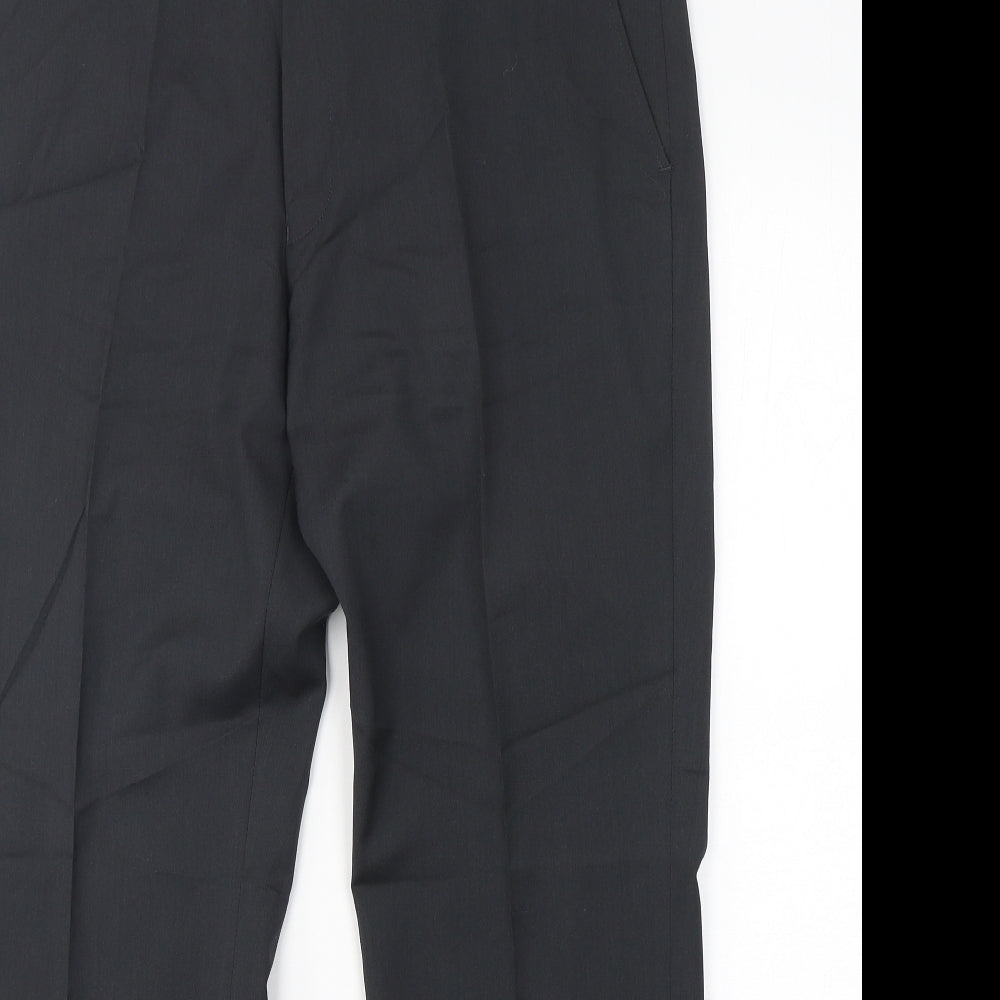 NEXT Mens Grey  Polyester Trousers  Size 34 L29 in Regular