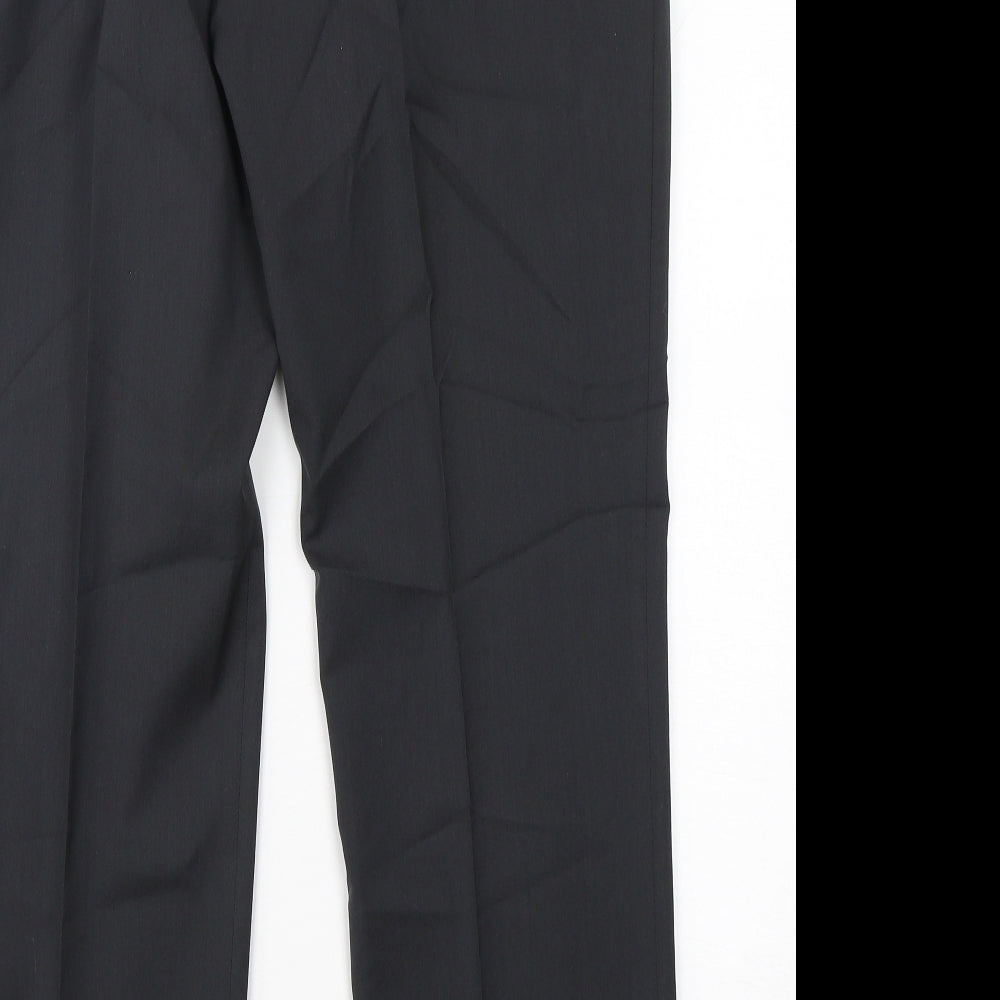 NEXT Mens Grey  Polyester Trousers  Size 34 L29 in Regular