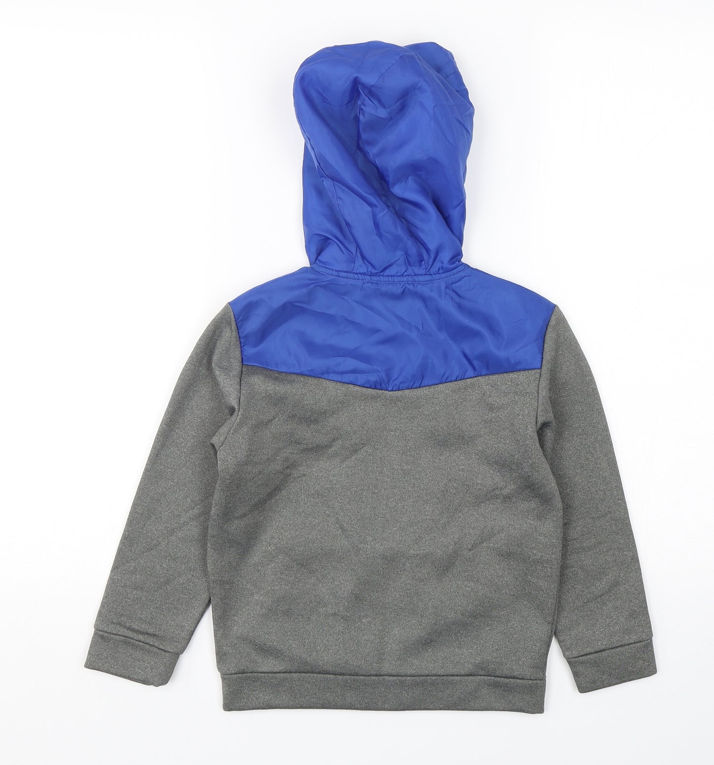 Dunnes Stores Boys Multicoloured  Polyester Full Zip Hoodie Size 5-6 Years  Zip
