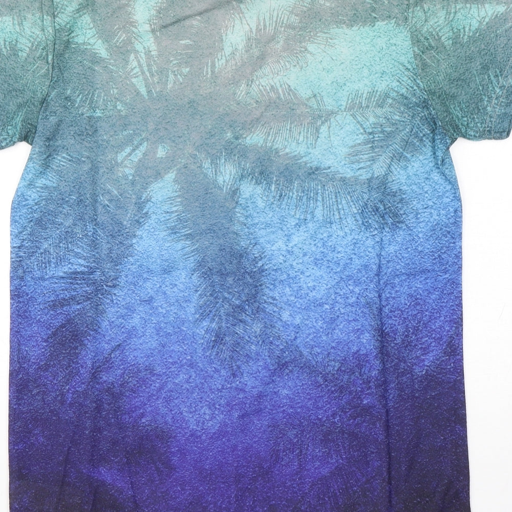 Rebel Boys Multicoloured  Polyester Basic T-Shirt Size 12-13 Years Round Neck Pullover - Los Angeles