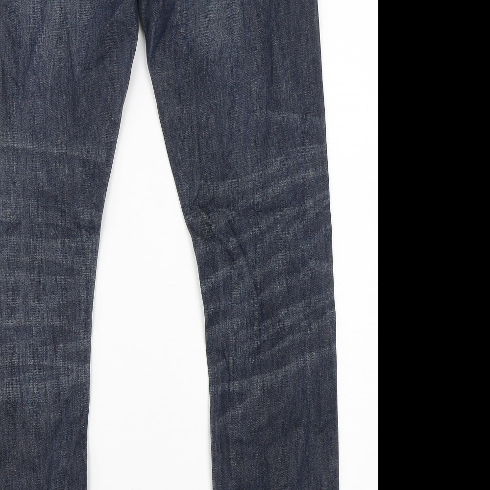 Bullhead Womens Blue  Cotton Skinny Jeans Size 30 L32 in Regular