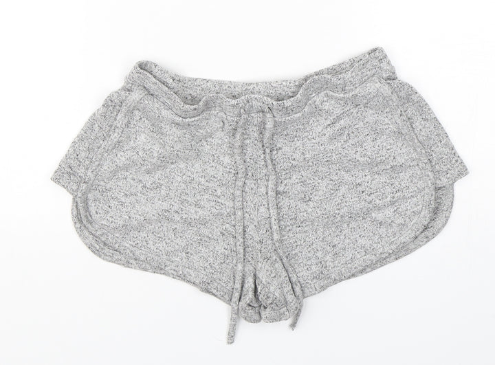 Love To Lounge Womens Grey Viscose Sleep Shorts Size 6