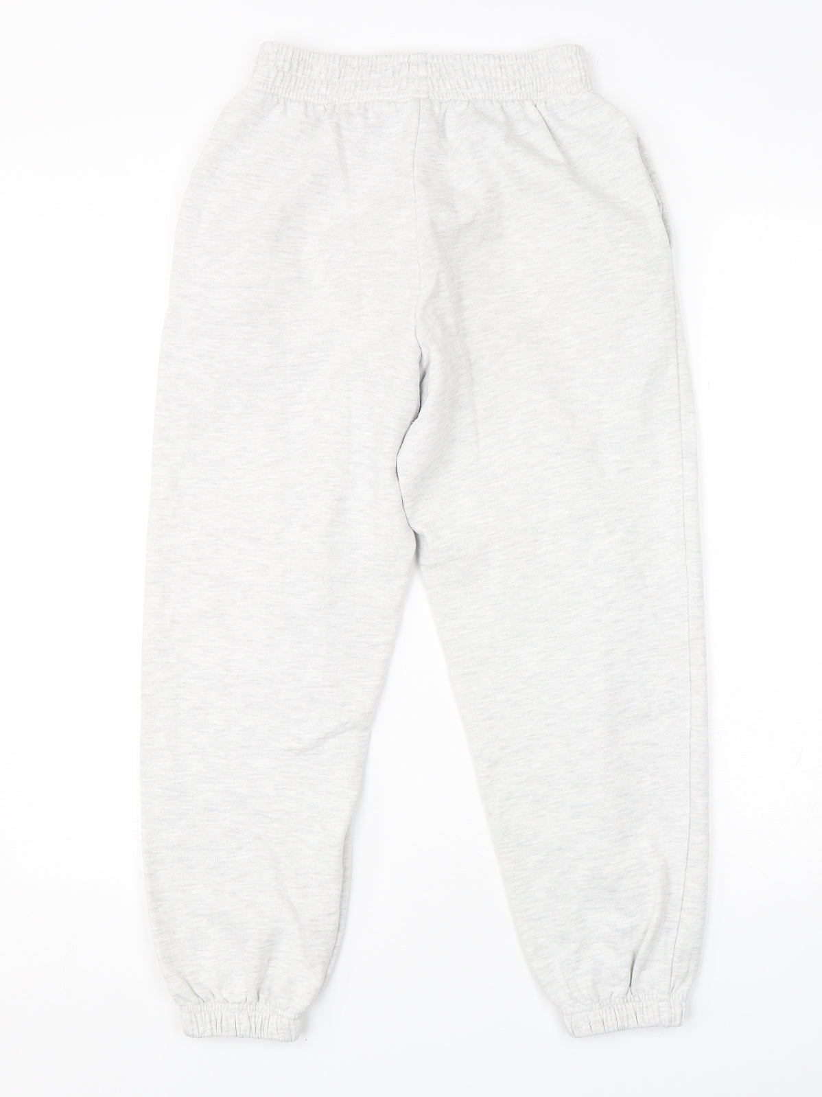 New Look Womens Grey  Cotton Sweatpants Trousers Size 8 L25 in Regular