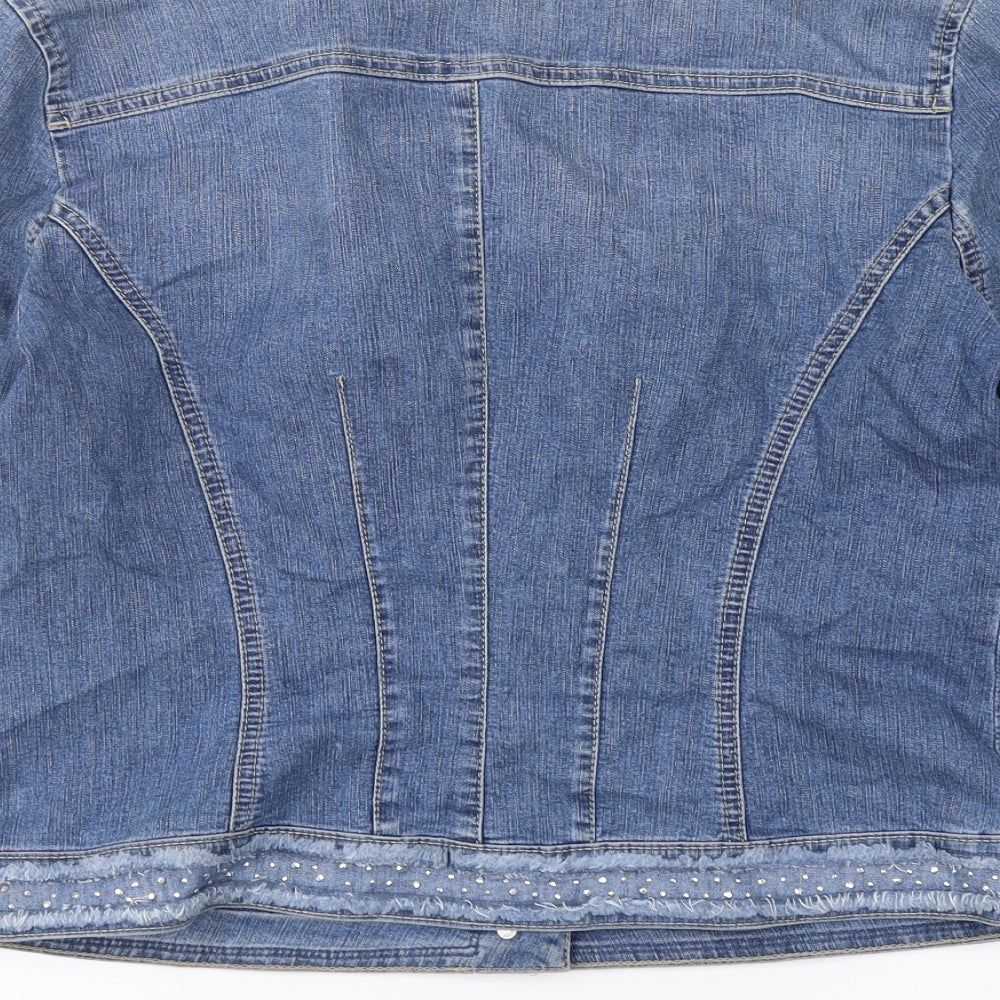 Betty Barclay Womens Blue   Jacket  Size 14  Button