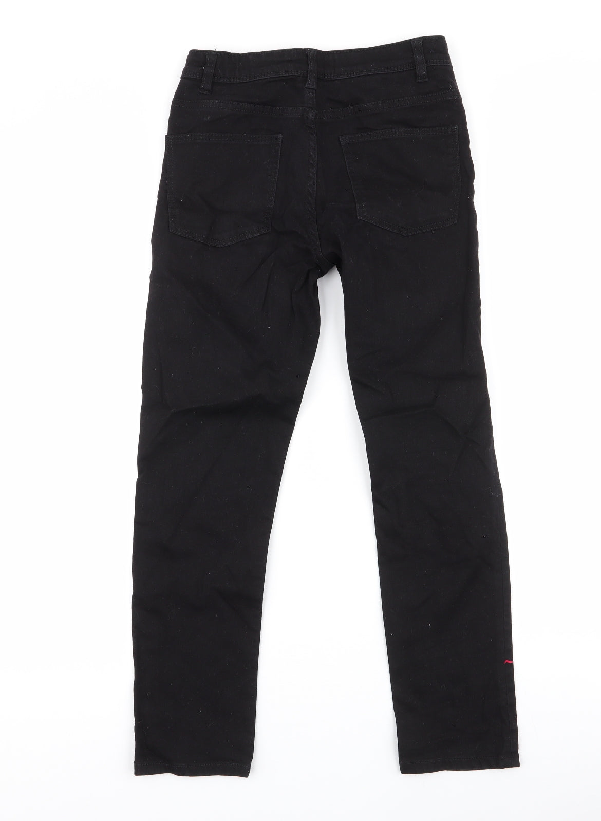 NEXT Boys Black  Cotton Skinny Jeans Size 10 Years  Regular Zip