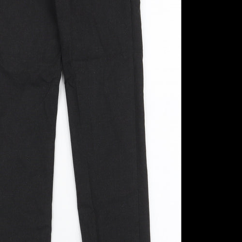 Marks and Spencer Boys Grey  Polyester Dress Pants Trousers Size 11-12 Years  Regular Zip