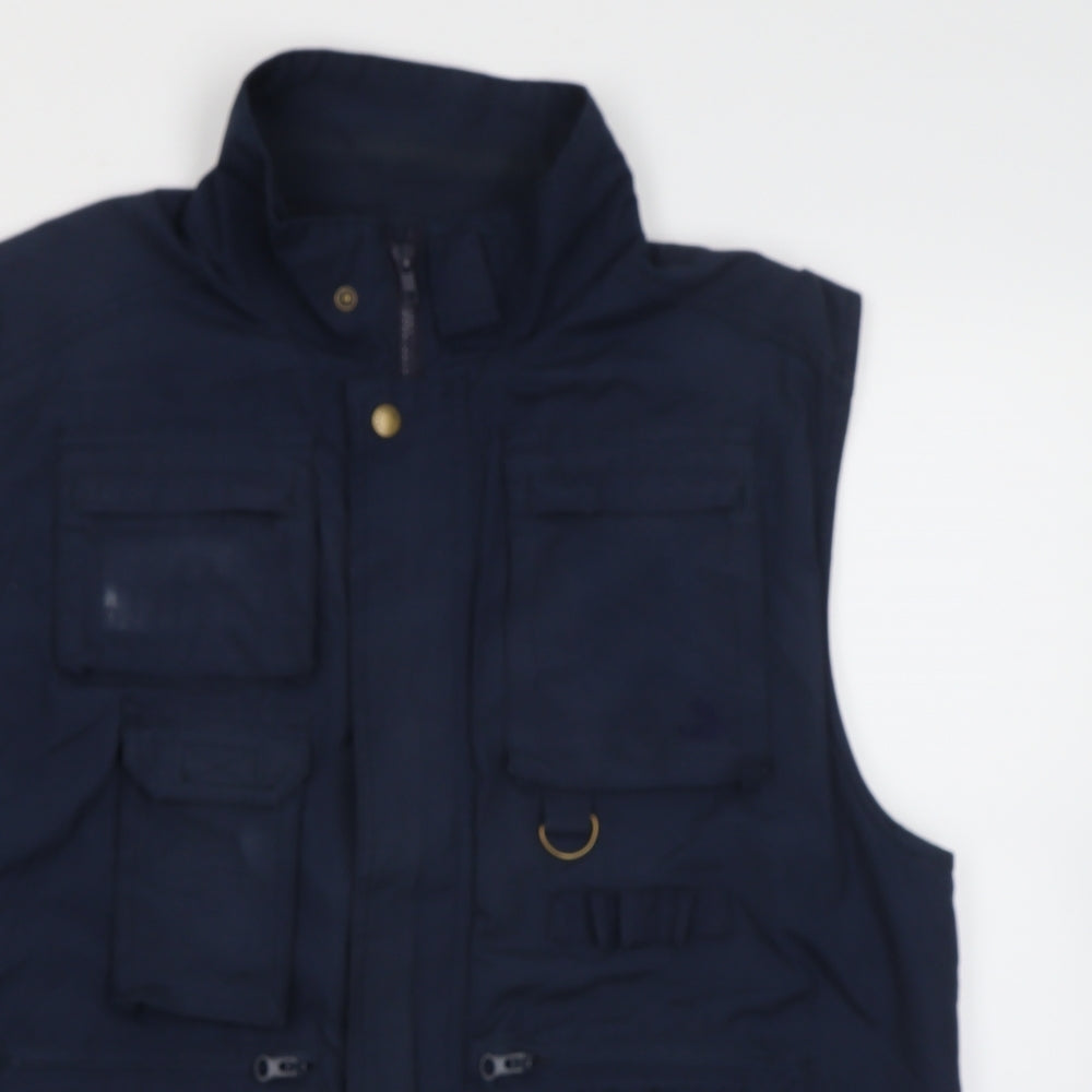 Regatta Mens Blue   Jacket  Size M  Zip - Fishing