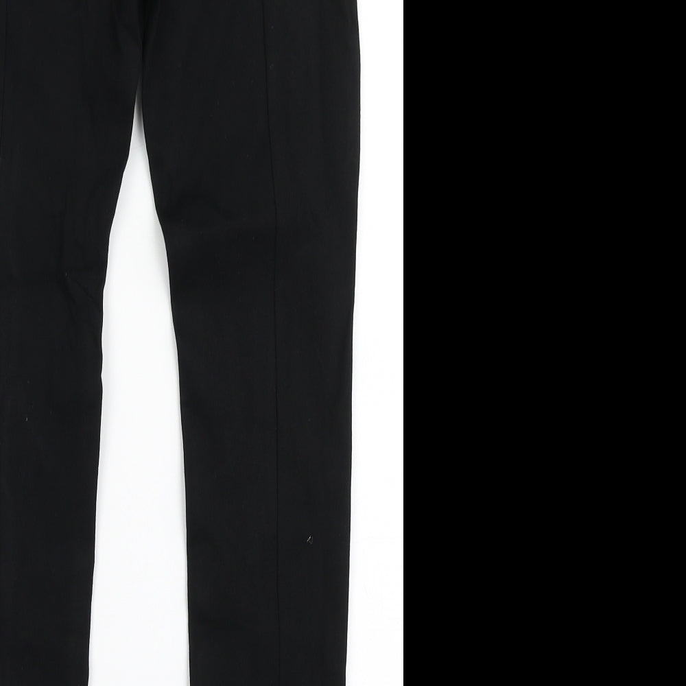 River Island Girls Black  Viscose Dress Pants Trousers Size 10 Years  Regular Pullover - Legging