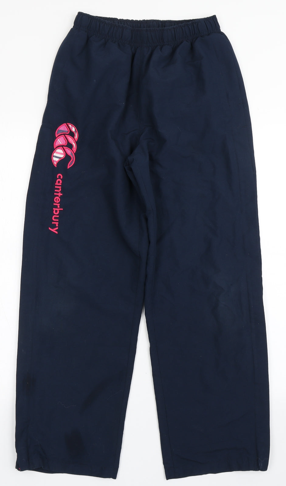 Canterbury Girls Blue  Cotton Jogger Trousers Size 14 Years  Regular Pullover