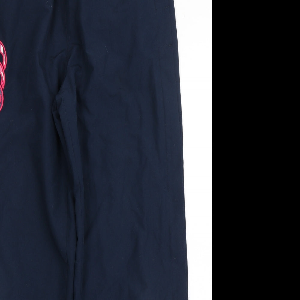 Canterbury Girls Blue  Cotton Jogger Trousers Size 14 Years  Regular Pullover