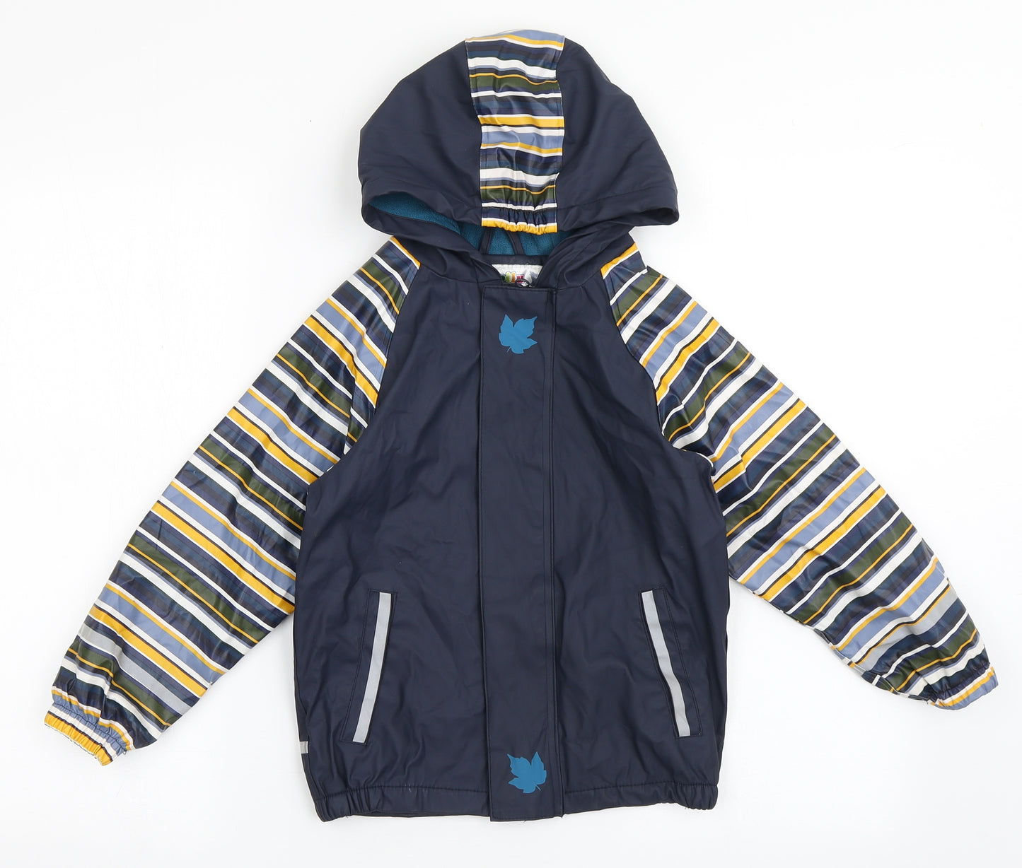 Lupilu Boys Blue   Rain Coat Coat Size 4-5 Years  Zip