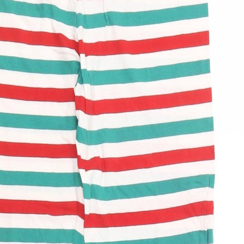 Primark Mens Multicoloured Striped Cotton  Pyjama Pants Size XS  Drawstring