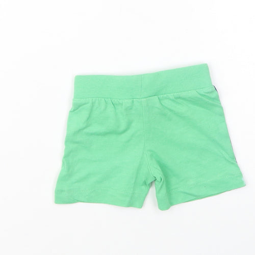 TOM TAILOR Baby Green  Cotton Cropped Trousers Size 3-6 Months  Drawstring - Goal