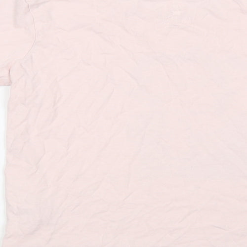 Primark Girls Pink  Cotton Basic T-Shirt Size 9-10 Years Crew Neck Pullover - Make A Wuish