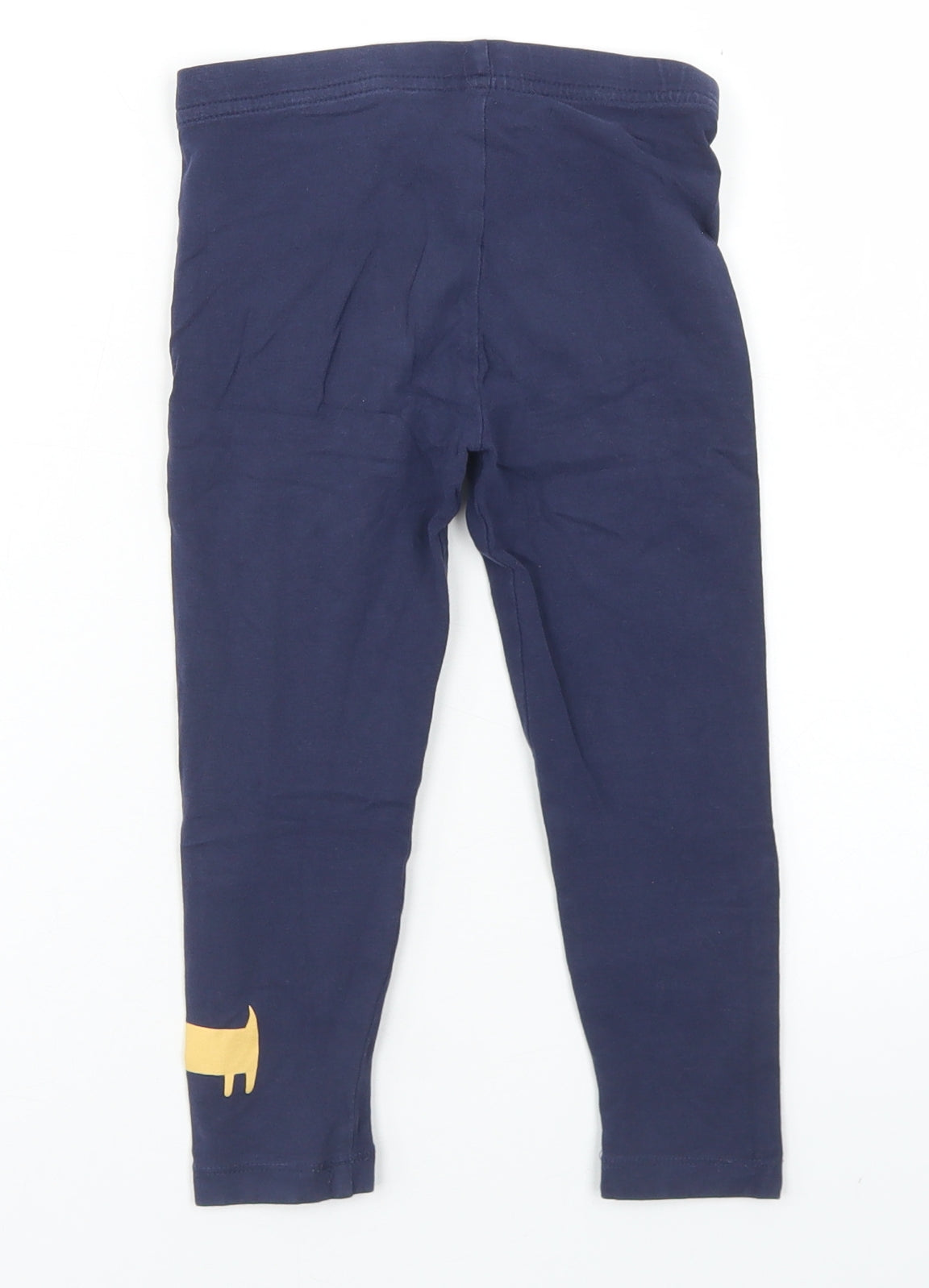 George Girls Blue  Cotton Jogger Trousers Size 4-5 Years  Regular  - Sausage Dog Leggings