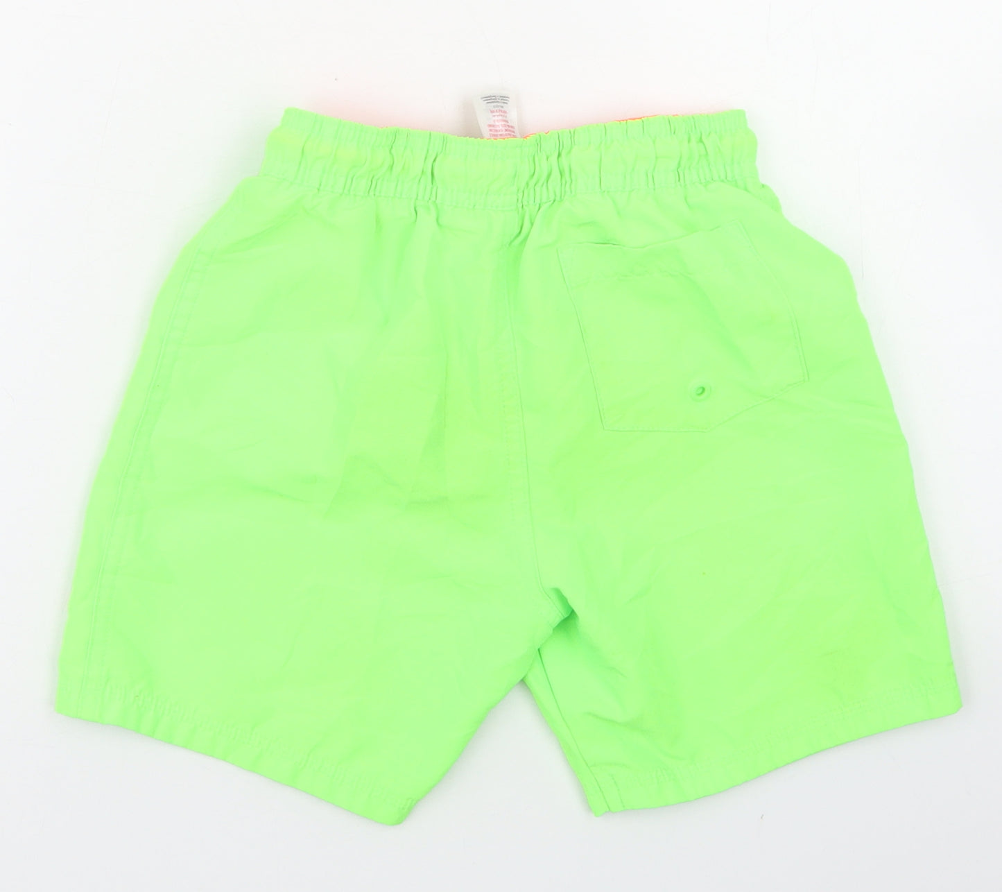 F&F Boys Green  Polyester Utility Shorts Size 8-9 Years  Regular Drawstring - Board Shorts