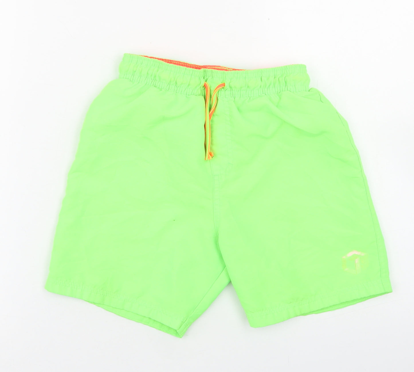 F&F Boys Green  Polyester Utility Shorts Size 8-9 Years  Regular Drawstring - Board Shorts