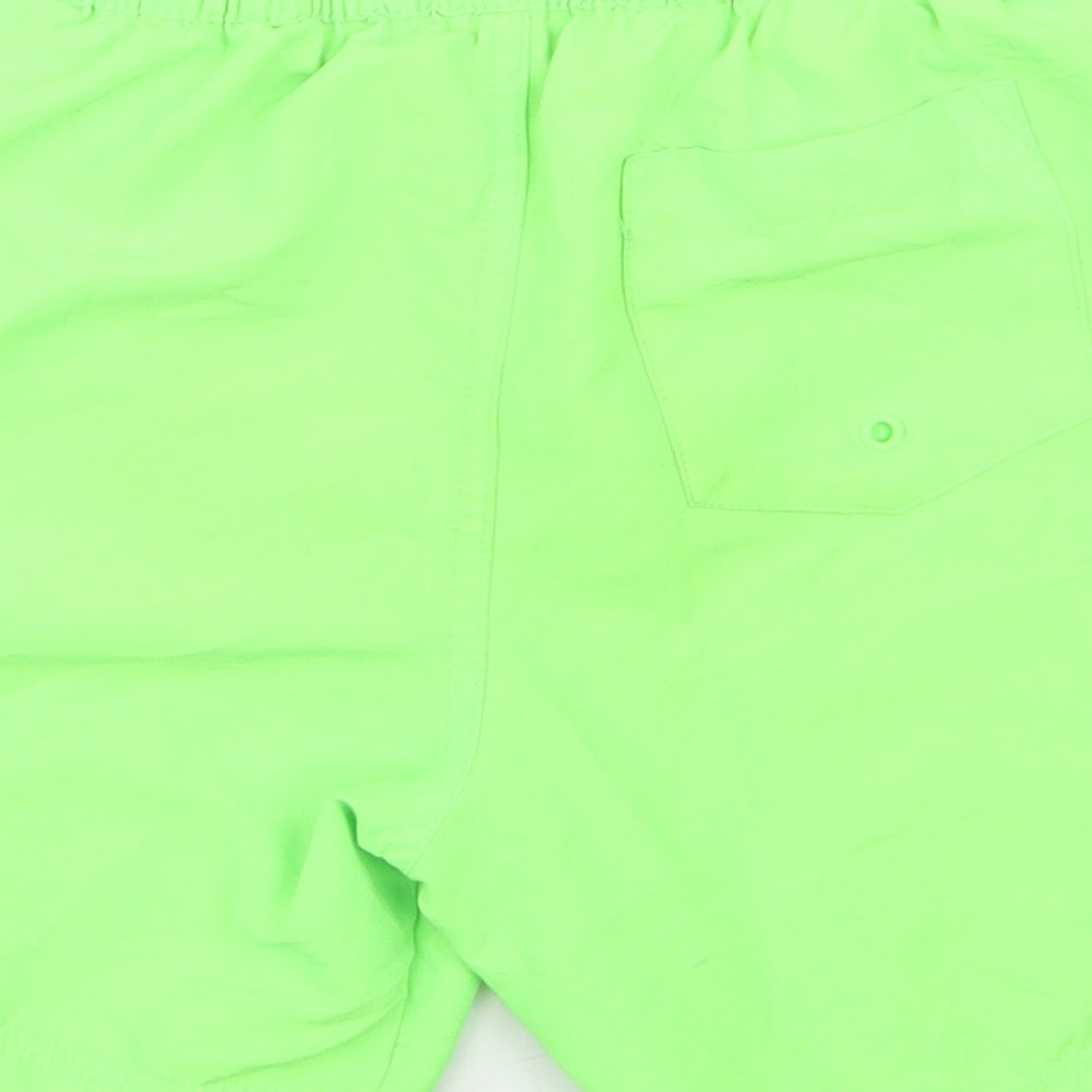 F&F Boys Green  Polyester Utility Shorts Size 8-9 Years  Regular Drawstring - Board Shorts
