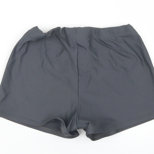Nabaiji Girls Grey  Polyamide Hot Pants Shorts Size M  Regular Drawstring - Activewear