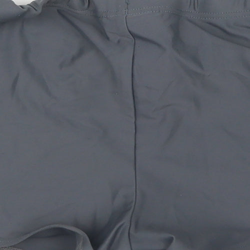 Nabaiji Girls Grey  Polyamide Hot Pants Shorts Size M  Regular Drawstring - Activewear