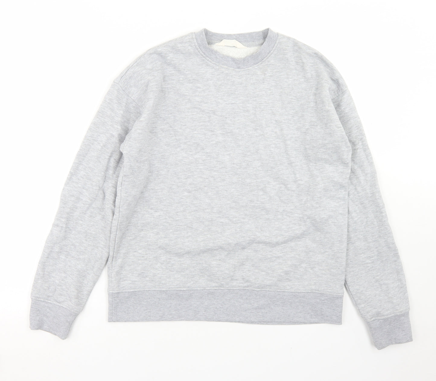 Primark Womens Grey  Cotton Pullover Sweatshirt Size 2XS