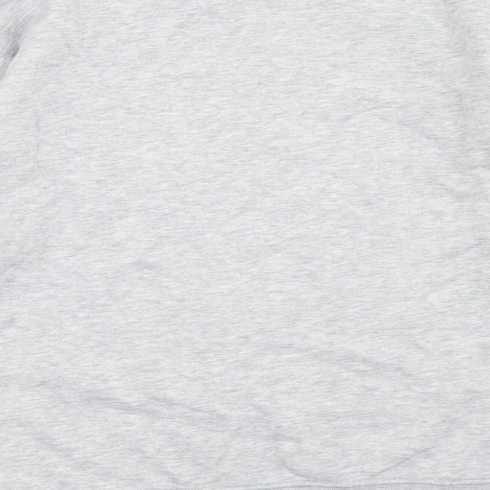 Primark Womens Grey  Cotton Pullover Sweatshirt Size 2XS