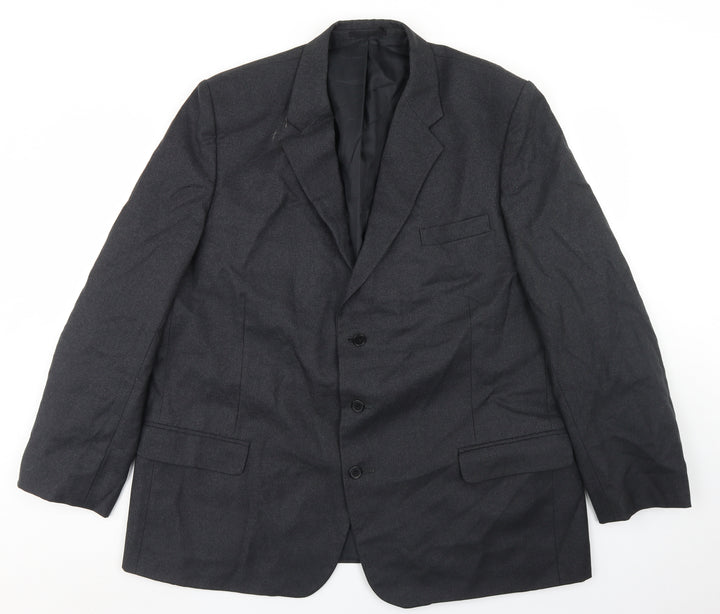 Wilf Country Mens Grey  Wool Jacket Blazer Size 46