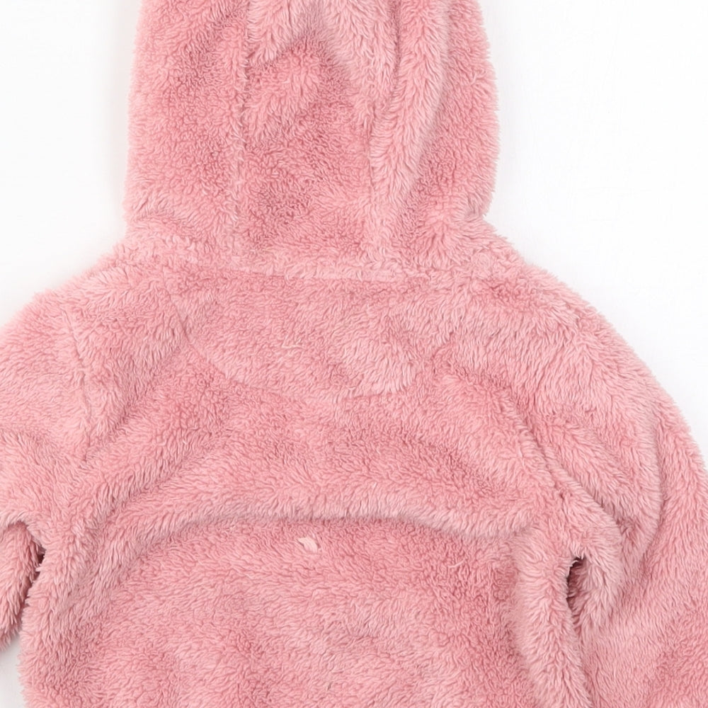 NEXT Girls Pink   Jacket  Size 6-9 Months   Zip