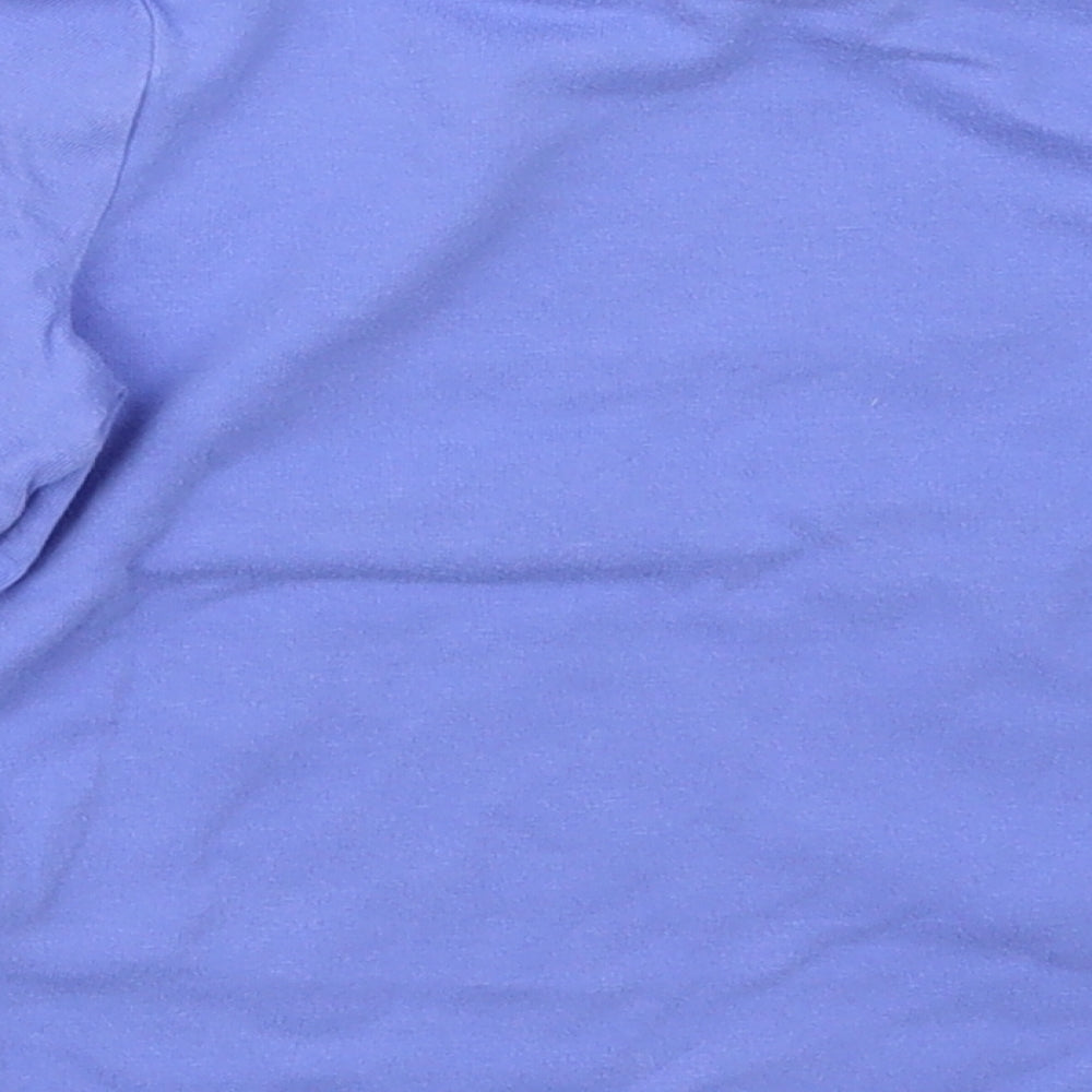 TU Girls Blue  Cotton Basic T-Shirt Size 2-3 Years Crew Neck Pullover - Peppa Pig Rainy Days and Rainbows