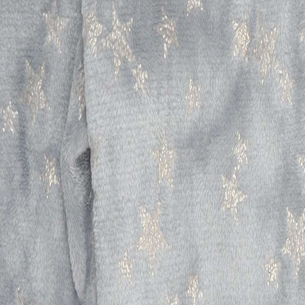 George Girls Grey  Polyester Sweatpants Trousers Size 8-9 Years  Regular  - Stars Pyjama Pants