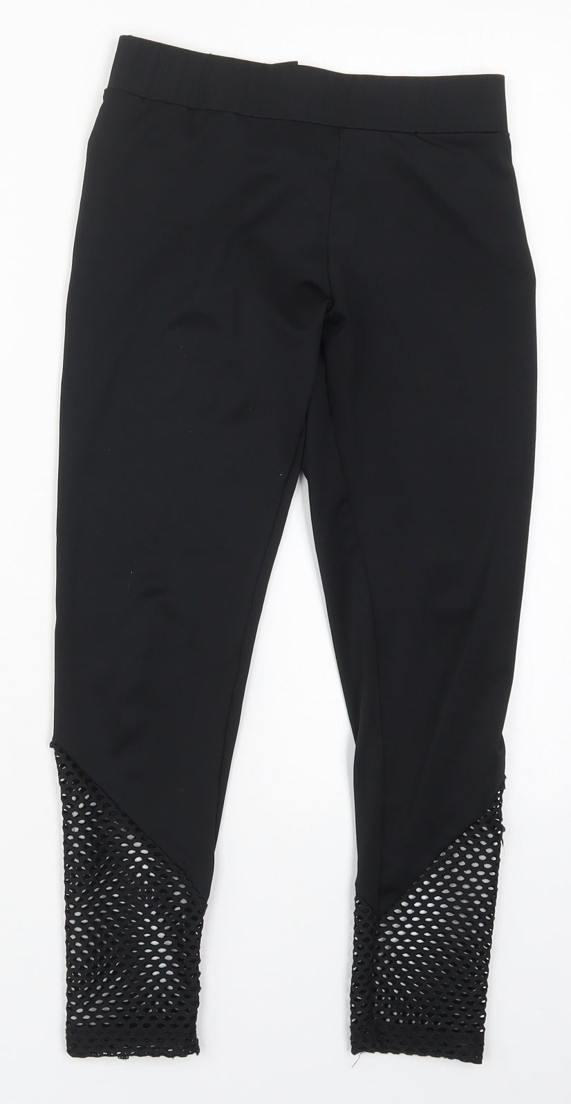 New Look Girls Black  Polyester Carrot Trousers Size 10-11 Years  Regular